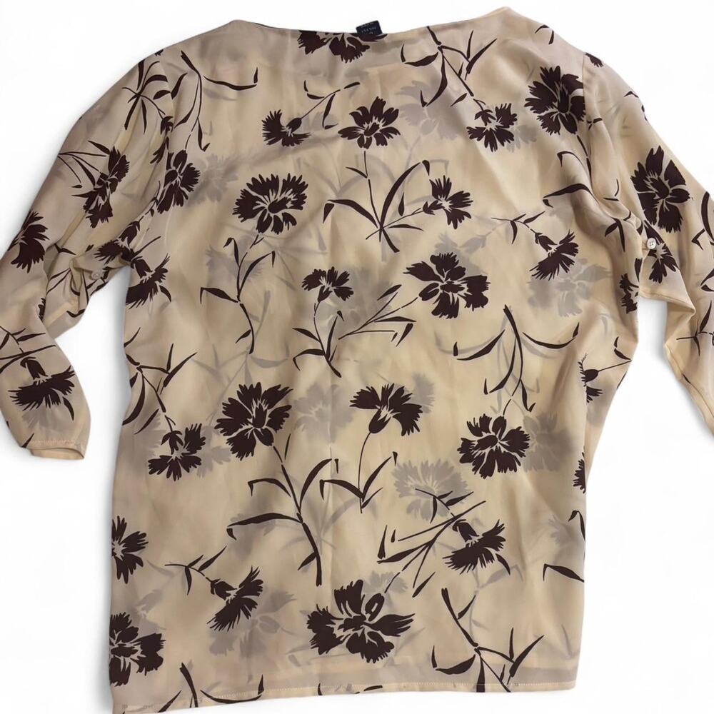 Ralph lauren silk blouse vtg size 6